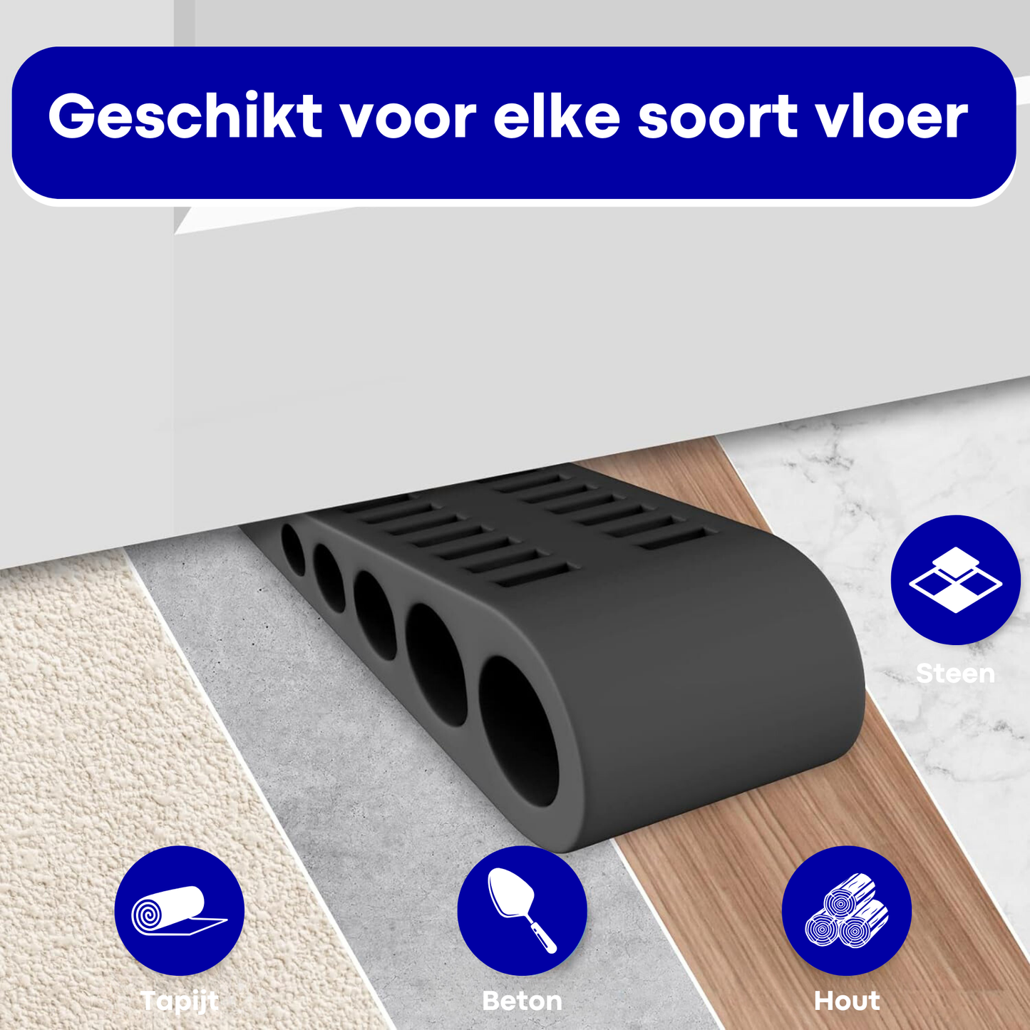 Door Stopper Rubber - 4 pcs